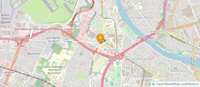 localisation de l'entreprise JARDINS DU SUD OUEST à TOULOUSE