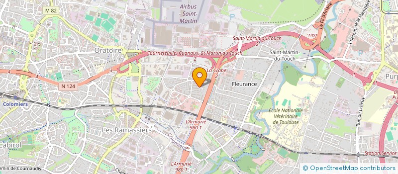 localisation de l'entreprise JARDINS DU TOUCH à TOULOUSE