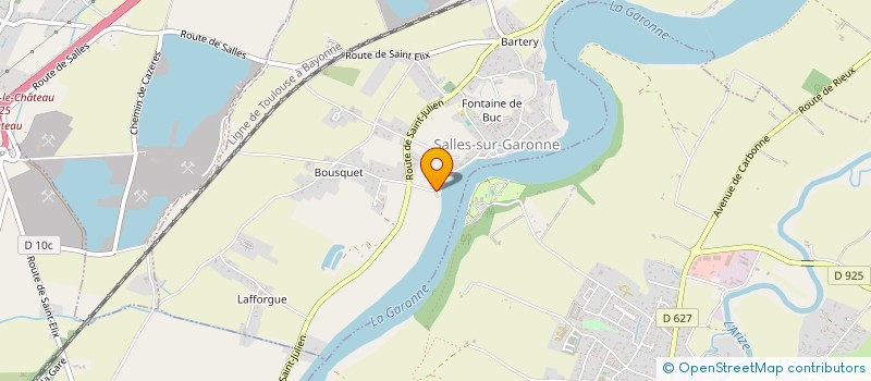 localisation de l'entreprise JARDINS DU VOLVESTRE  SALLES-SUR-GARONNE