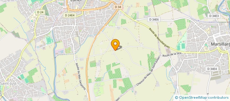 localisation de l'entreprise JARDINS EPHEMERES à LUNEL