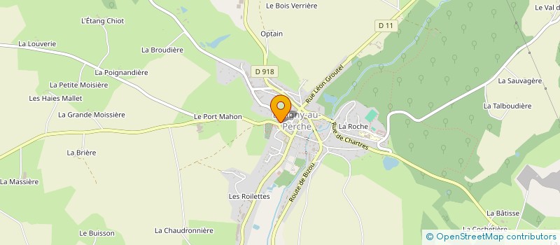 localisation de l'entreprise JARDINS ET MAISONS NICOLAS BERGER à LONGNY LES VILLAGES