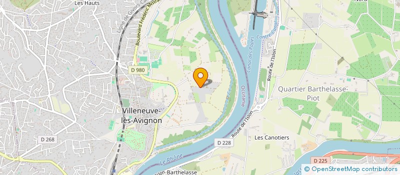 localisation de l'entreprise JARDINS ET PAYSAGES à VILLENEUVE-LES-AVIGNON
