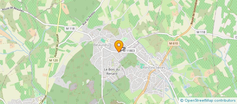 localisation de l'entreprise JARDINS EVASION à BEAULIEU
