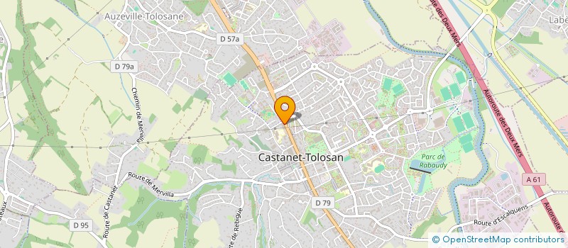 localisation de l'entreprise JARDINS FAMILIAUX DE CASTANET-TOLOSAN à CASTANET-TOLOSAN