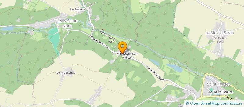 localisation de l'entreprise JARDINS FAMILIAUX DE DAMPIERRE EN YVELINES  DAMPIERRE-EN-YVELINES