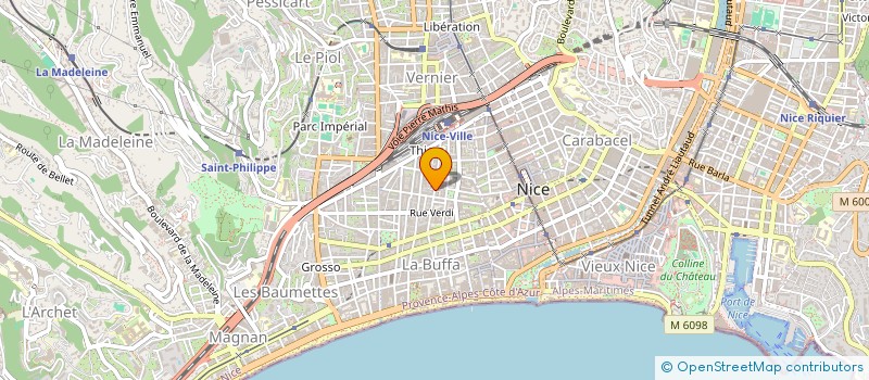 localisation de l'entreprise JARDINS GOUNOD à NICE
