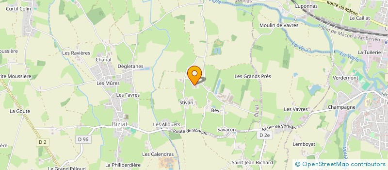 localisation de l'entreprise JARDINS GOYON  BIZIAT