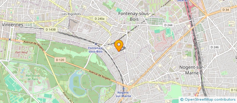localisation de l'entreprise JARDINS JAPONAIS à FONTENAY-SOUS-BOIS