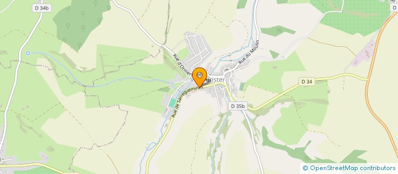 localisation de l'entreprise JARDINS & LOISIRS  VOLMUNSTER