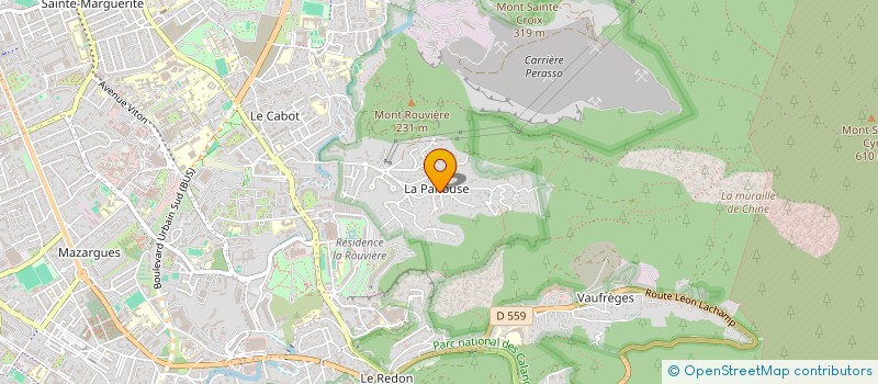 localisation de l'entreprise JARDINS MEDITERRANEENS à MARSEILLE