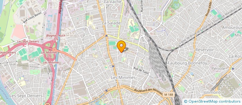 localisation de l'entreprise JARDINS NICO à TOULOUSE