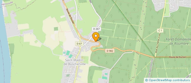 localisation de l'entreprise JARDINS PARTAGES DE SAINT MARTIN DE BOSCHERVILLE  SAINT-MARTIN-DE-BOSCHERVILLE