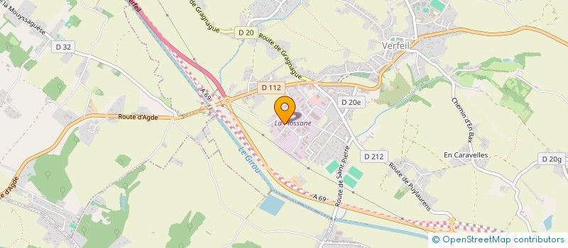 localisation de l'entreprise JARDINS & PAYSAGES D'OCCITANIE  GARIDECH