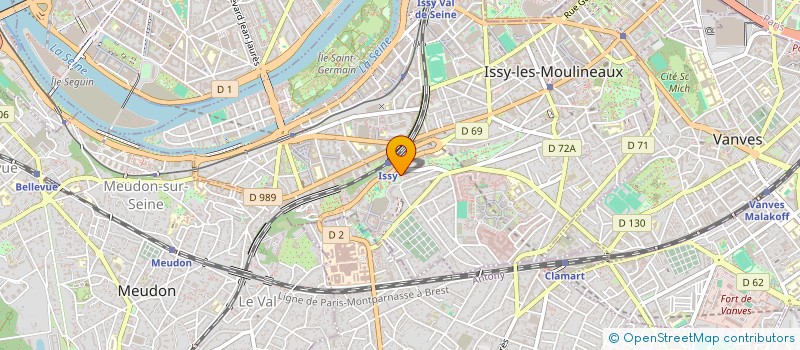 localisation de l'entreprise JARDINS PRESTIGE à ISSY-LES-MOULINEAUX