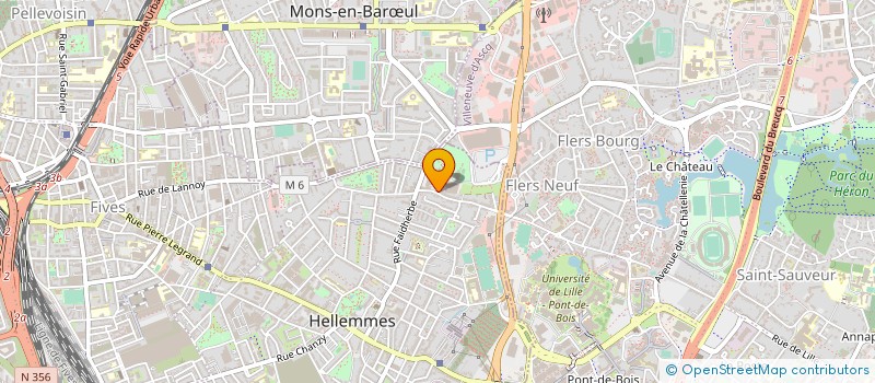 localisation de l'entreprise JARDINS PRIVES à LILLE