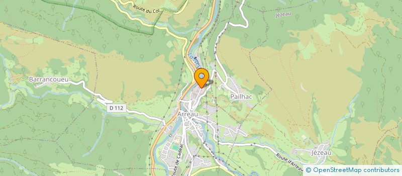 localisation de l'entreprise JARDINS SERVICES LOC  ARREAU