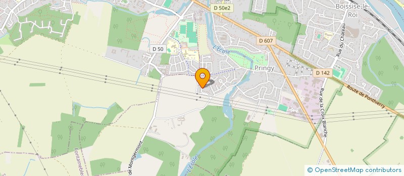 localisation de l'entreprise JARDINS SILVESTRE  PRINGY