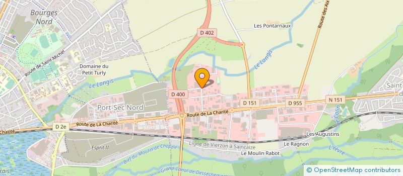localisation de l'entreprise JARDINVEST à BOURGES
