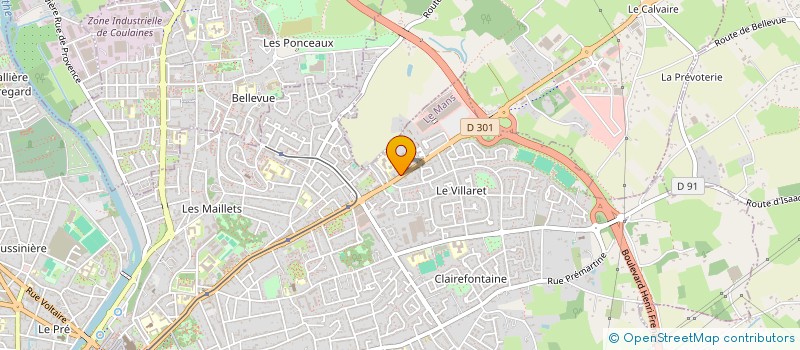 localisation de l'entreprise JARDIRECT  LE MANS