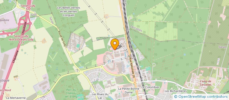 localisation de l'entreprise JARDIREVE SAS à SARAN