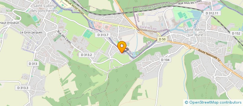 localisation de l'entreprise JARDISEB à SAINT-LUBIN-DES-JONCHERETS