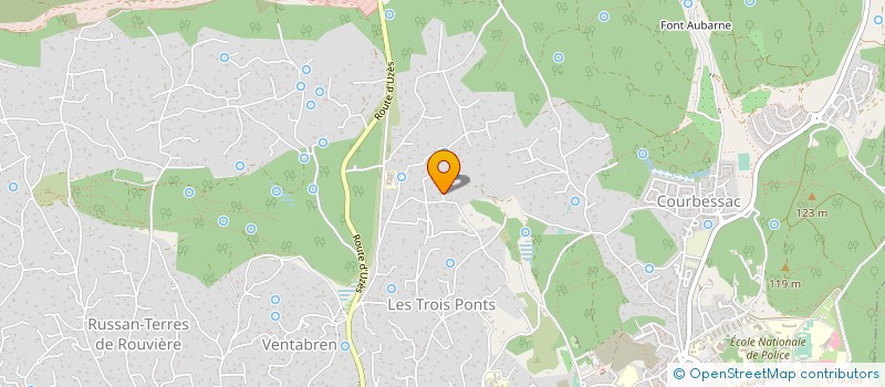 localisation de l'entreprise JARDISUD  NIMES