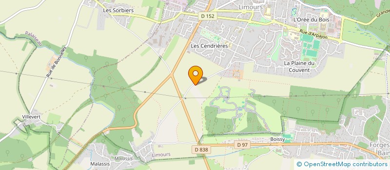 localisation de l'entreprise JARDITOUR à LIMOURS