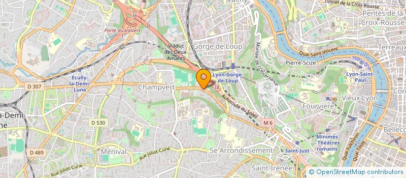 localisation de l'entreprise JARDIVIL  LYON