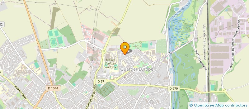 localisation de l'entreprise JARDIXPERT  SAINT-QUENTIN