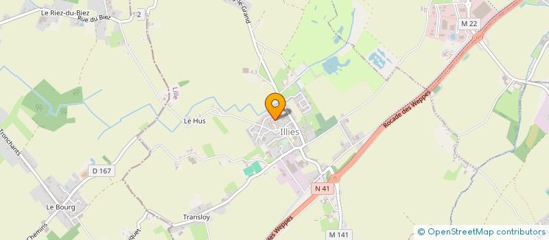 localisation de l'entreprise JARDIZOO  ILLIES