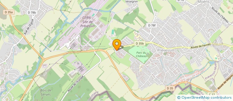 localisation de l'entreprise JARDON SANDRINE & JESSICA  PREVESSIN-MOENS