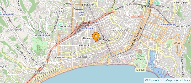localisation de l'entreprise JARDTEC à NICE