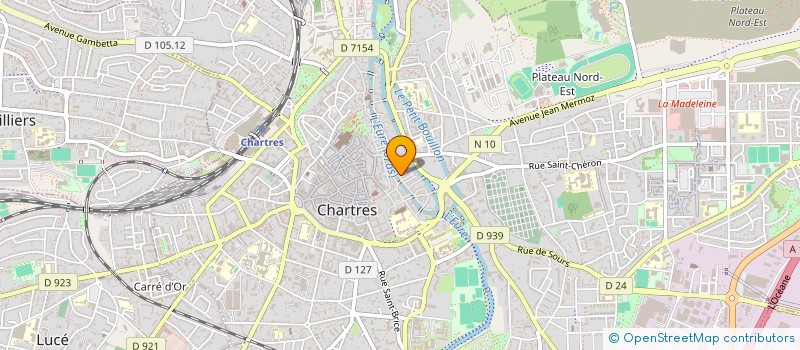 localisation de l'entreprise JARE à CHARTRES