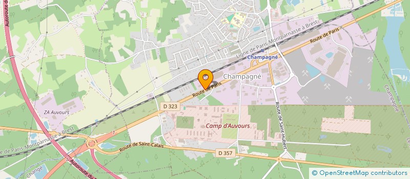 localisation de l'entreprise JARE AUTO  CHAMPAGNE