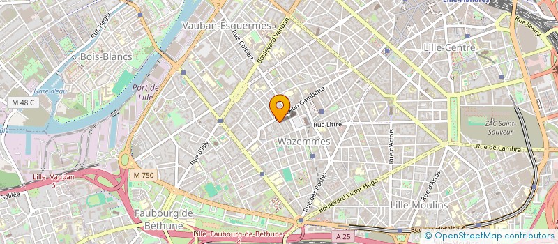 localisation de l'entreprise JARE IMMO à LILLE