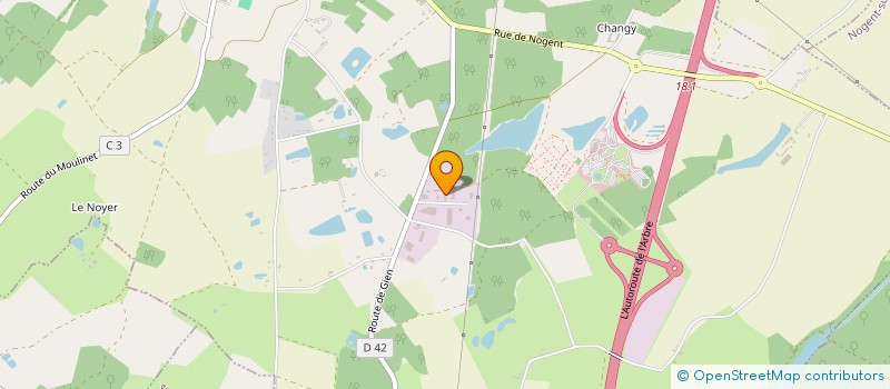 localisation de l'entreprise JAREIX à VARENNES-CHANGY