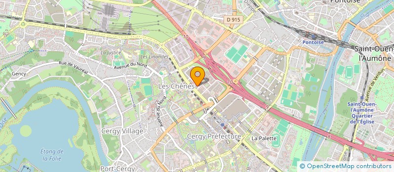 localisation de l'entreprise JARI IMMOBILIER  CERGY
