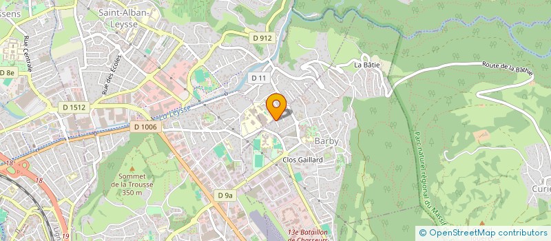 localisation de l'entreprise JARLANDIA  LES DESERTS