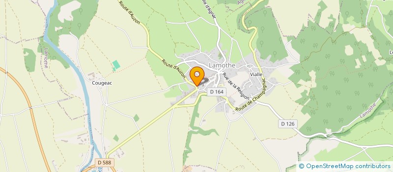 localisation de l'entreprise JARLIER BENOIT  BRIOUDE