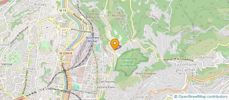 localisation de l'entreprise JARM  NICE