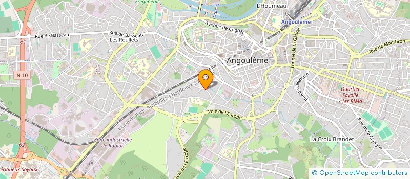 localisation de l'entreprise JARNAC VS SEATTLE à ANGOULEME