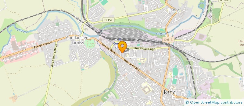 localisation de l'entreprise JARNISY SYNERGIE  JARNY