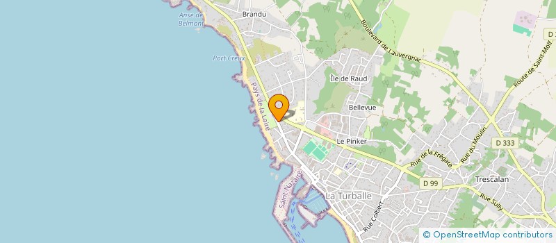 localisation de l'entreprise JARNO  LA TURBALLE