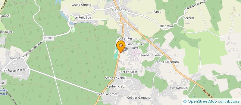 localisation de l'entreprise JARNO BOIS à CAMORS