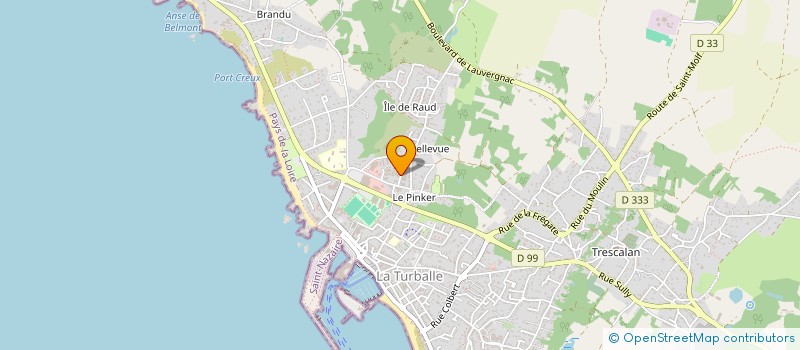 localisation de l'entreprise JARNO-HUET  LA TURBALLE