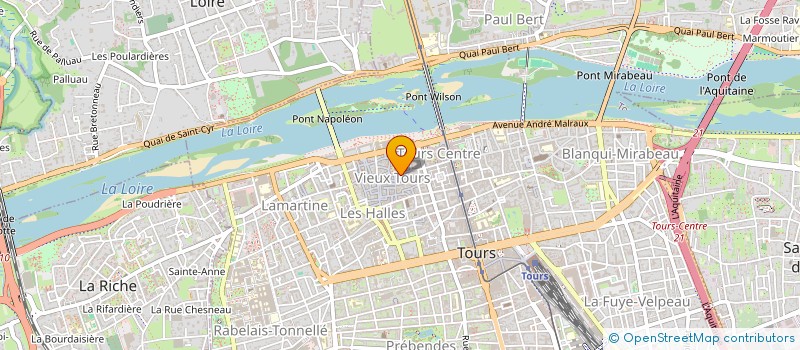 localisation de l'entreprise JARO  TOURS