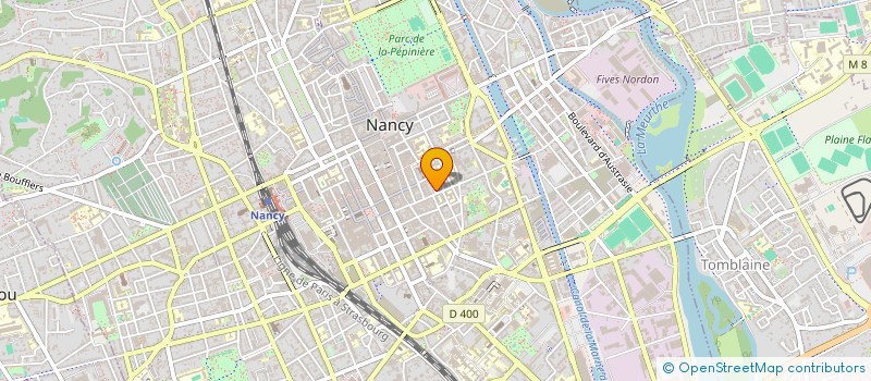 localisation de l'entreprise JARO à NANCY