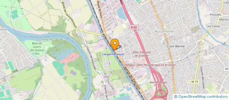 localisation de l'entreprise JARODE  TOULOUSE