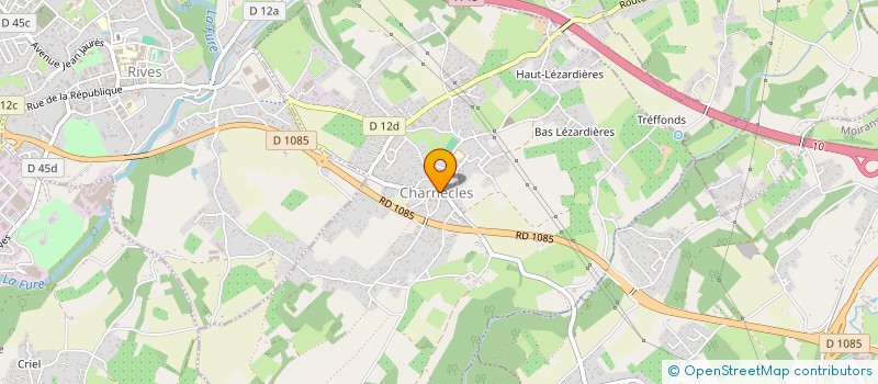 localisation de l'entreprise JARODIER  CHARNECLES