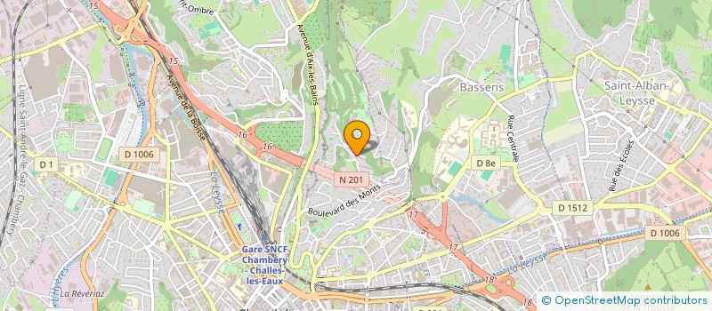 localisation de l'entreprise JAROMI GUERRAZ HOLDING  CHAMBERY